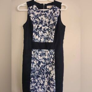 Michael Kors mini dress VERY FLATTERING sleeveless zipper closure